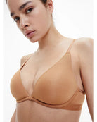 Calvin Klein - Lightly Lined Plunge in Nude - Close View