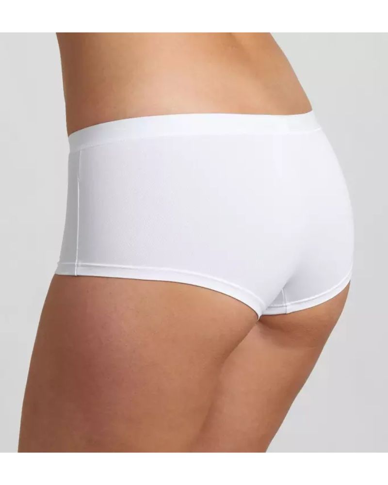 Triumph - Sensual Fresh Hip Brief in White - Rear View