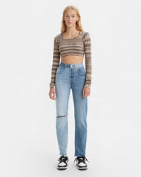 Levi's - 501 Jeans Two Tone in Denim - Front View