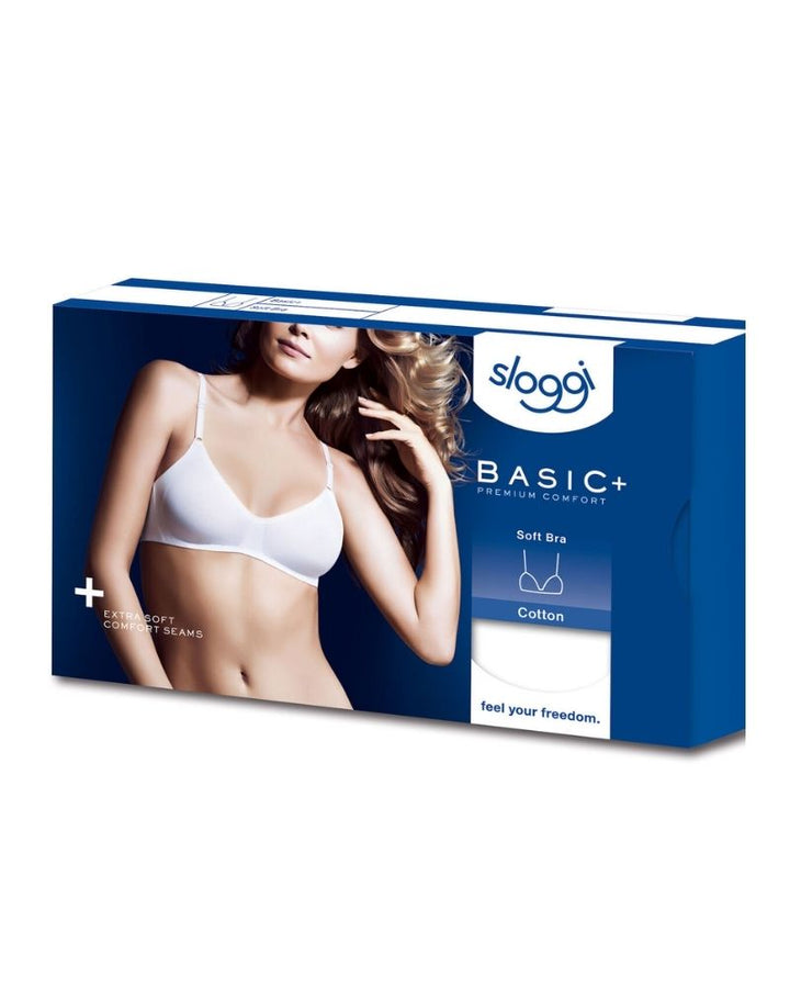 Sloggi - Basic+ in White - Package View