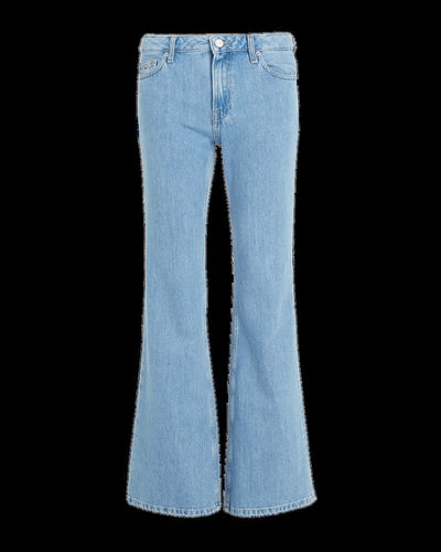 Tommy Jeans - Sophie LR Flare Jeans in Light Denim - Front View