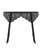 Freya - Temptress Suspender in Black - Full View