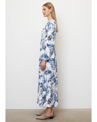 Marc O Polo - Maxi Dress in Blue - Side View