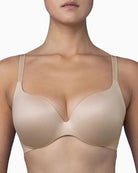 FIT Bra Fumee in nude front view