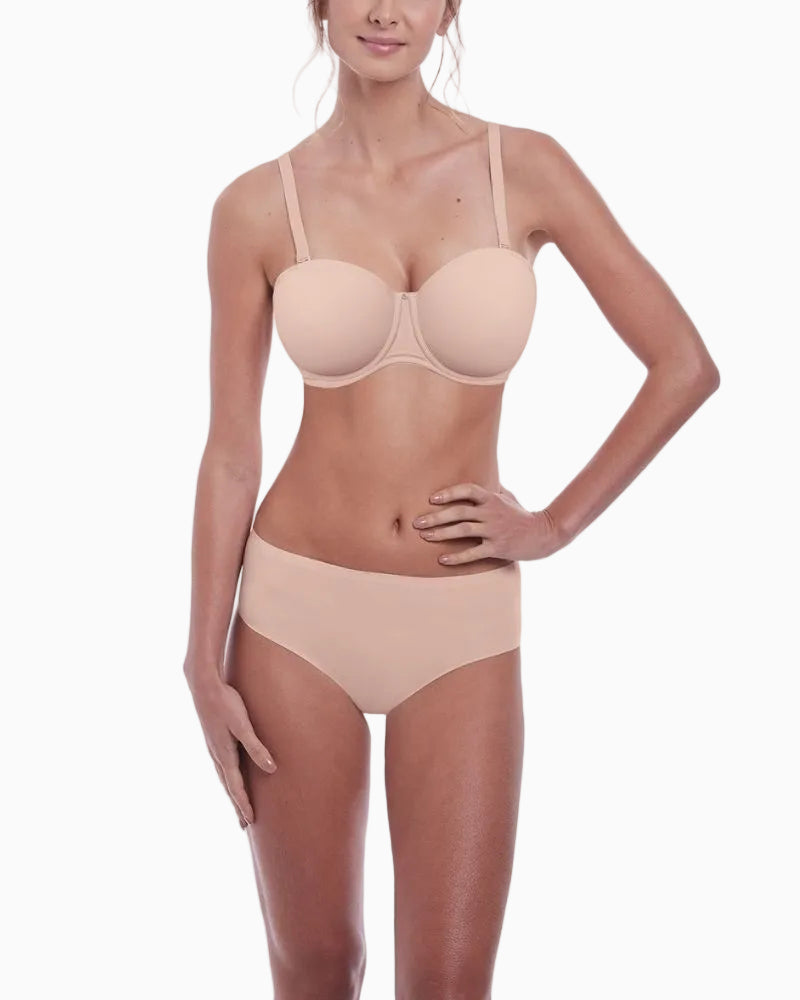 Fantasie Aura Underwear Moulded Bra in Natural strap detail