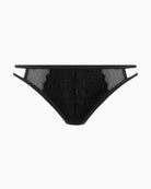 Freya Temptress Brazilian Thong in black color front view