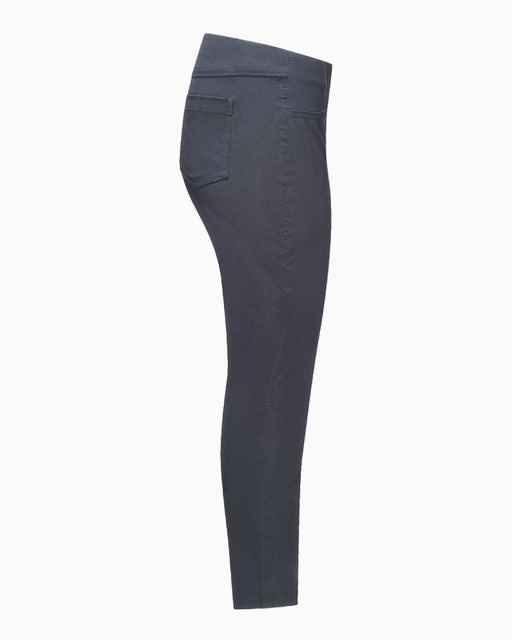 Robell - Bella Full Length Trousers Dark Grey