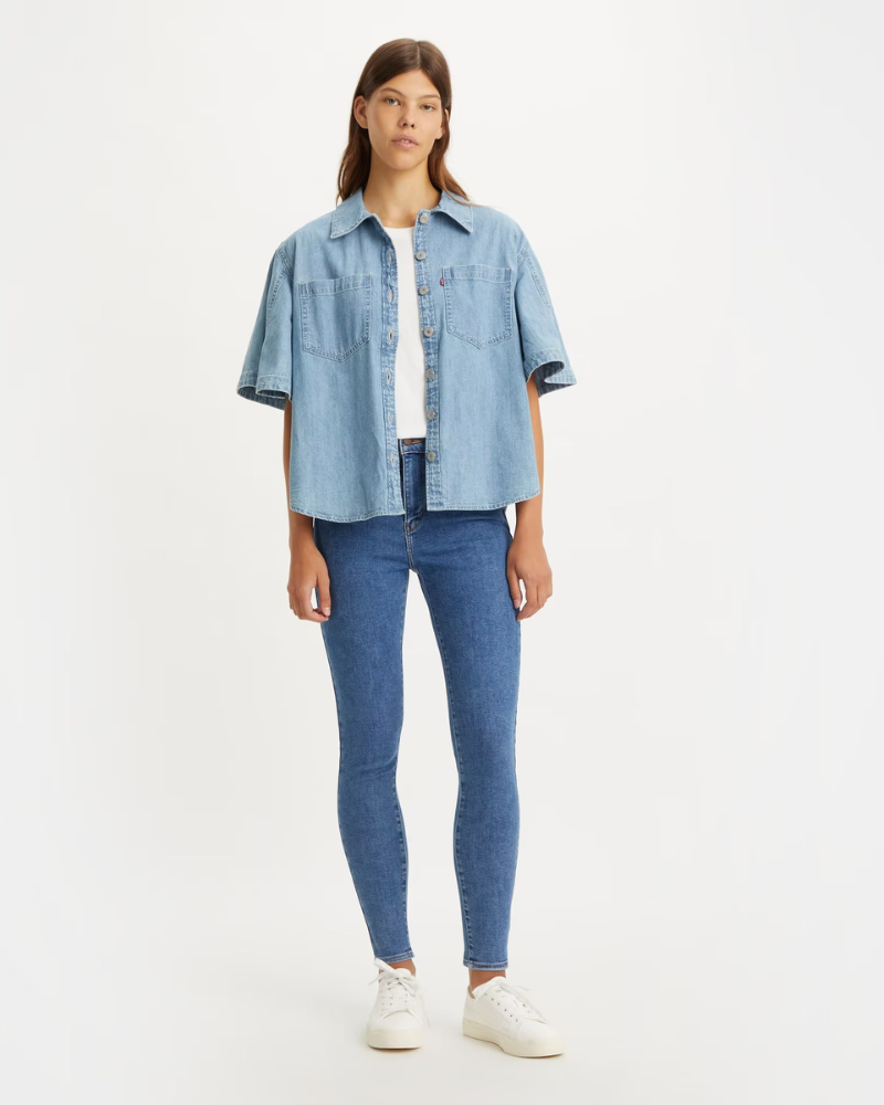 Levis - High Rise Super Skinny Jeans