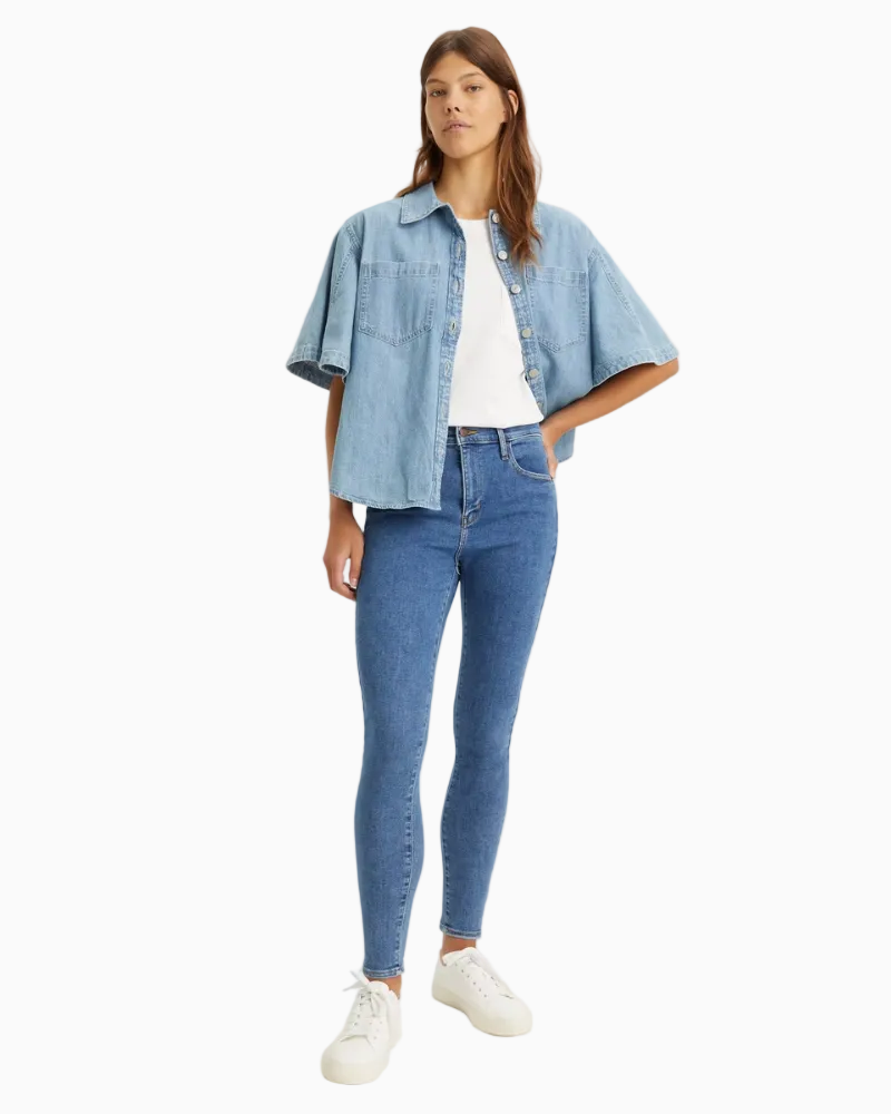 Levis - High Rise Super Skinny Jeans