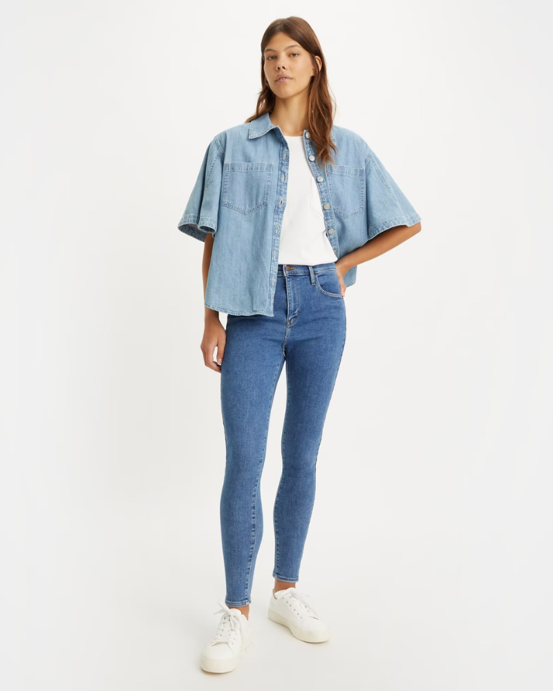 Levis - High Rise Super Skinny Jeans