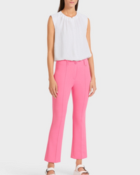 Marc Cain - Classic pants with pressed creases