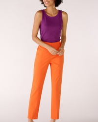 Oui - Chino In Heavy Jersey Trouser 