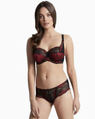 Panache - Pan Clara Brief in Ruby - Front View
