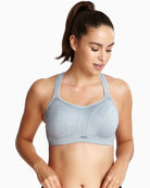 Panache Wired Sports Bra in Grey cup detail