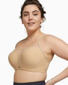 Panache Wired Sports Bra in Latte side view