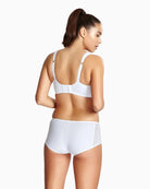 Panache Wired Sports Bra in White back view