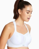 Panache Wired Sports Bra in White side view