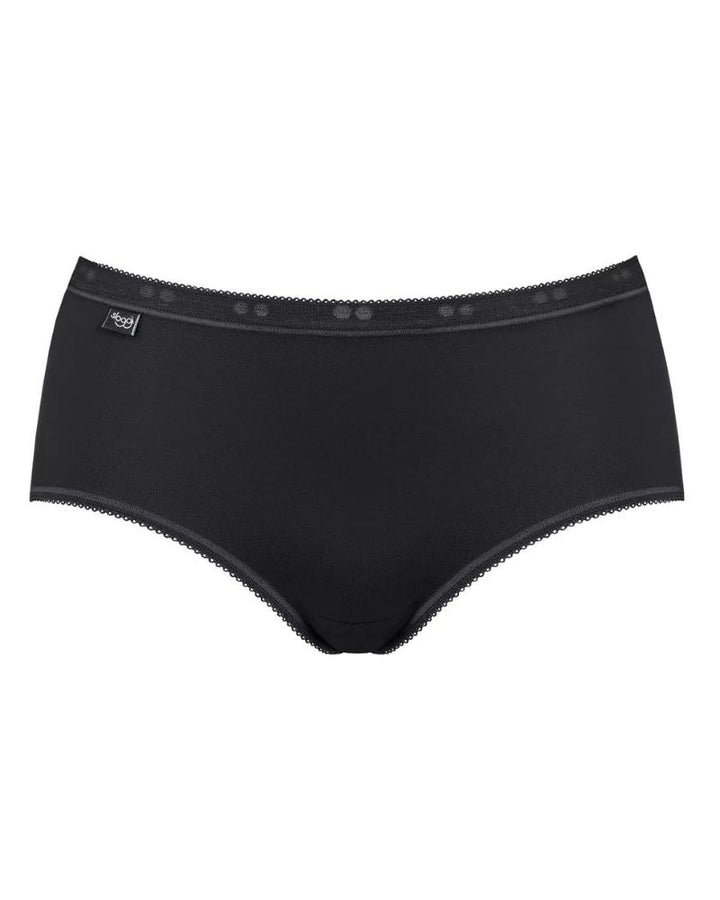 Sloggi - Basic+ Midi Briefs in Black