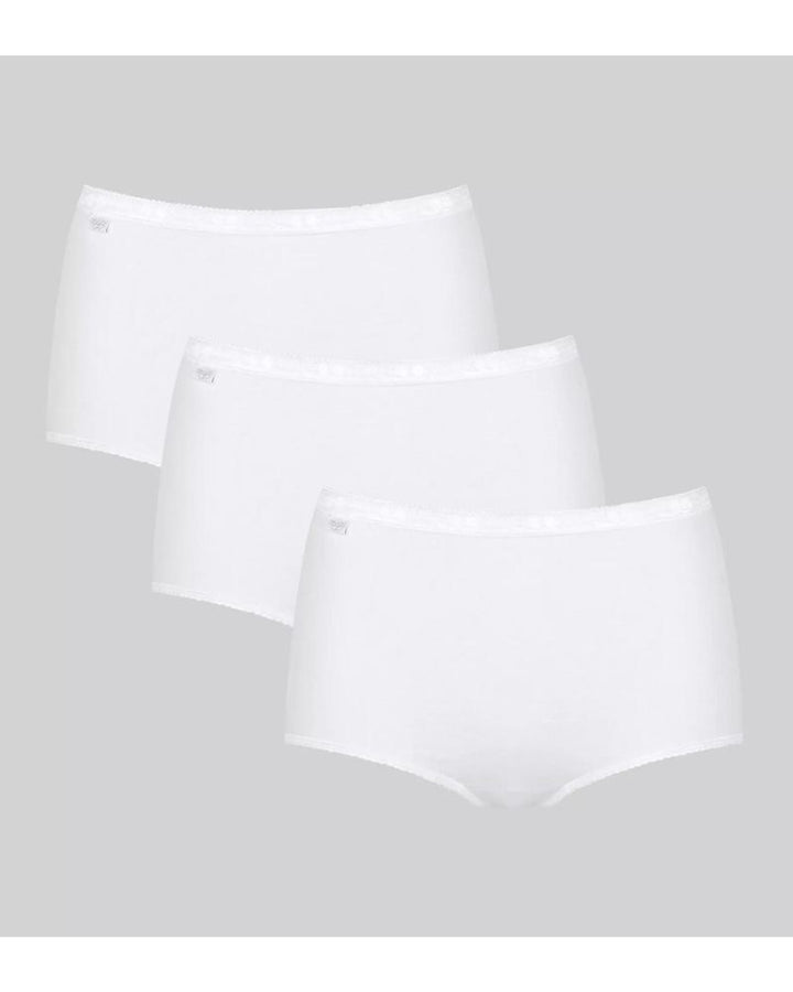 Sloggi - Maxi Briefs in White - Packshot front