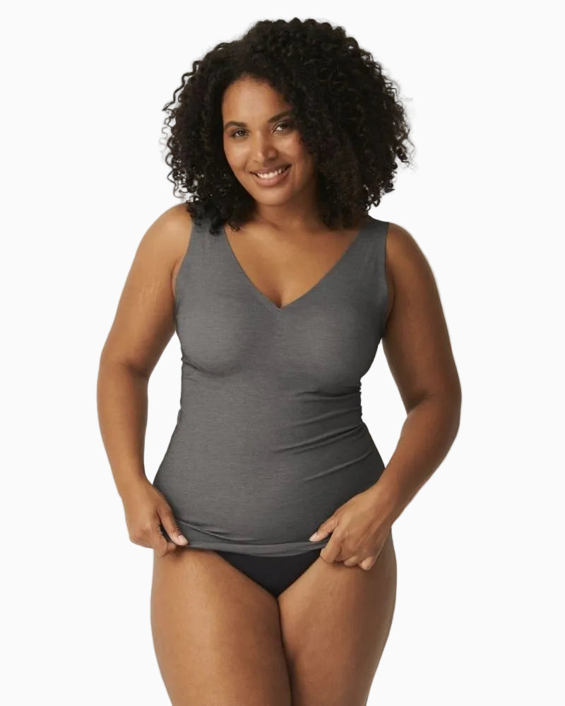 Sloggi - Zero Feel Natural Shirt in Grey - Full View