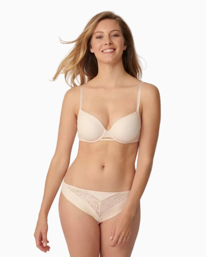 Triumph - Vivid Spotlight Whip Bra in Creamy Dream - Front View
