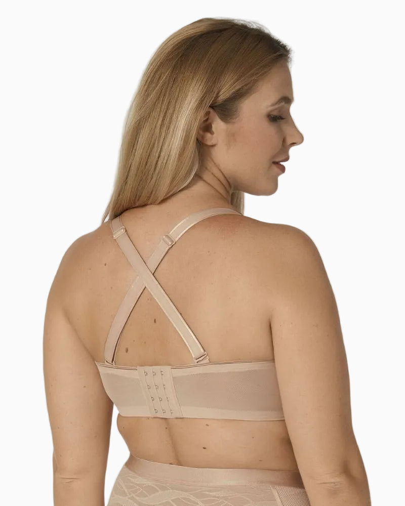 Triumph Beauty-Full Essential Wired Padding Bra in skin strap detail